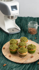Patricks day / Matcha Almond cupcakes