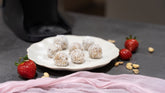 Almond Strawberry Energy Balls